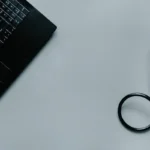 Stethoscope and tablet on white background