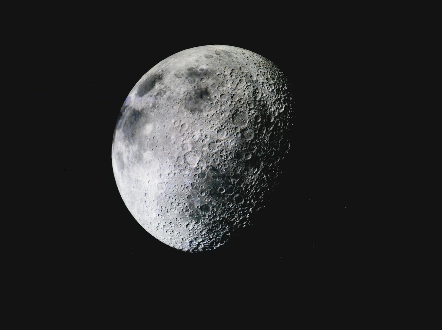 The Moon photographed from space representing NASA's pivot from the Lunar Gateway to a permanent lunar surface base