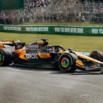 McLaren Formula 1 car on track during the 2026 season