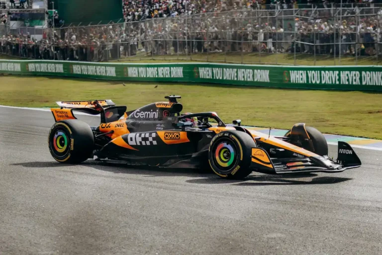 McLaren Formula 1 car on track during the 2026 season